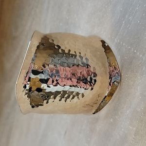Parklane "Khaleesi" Hammered Gold cuff